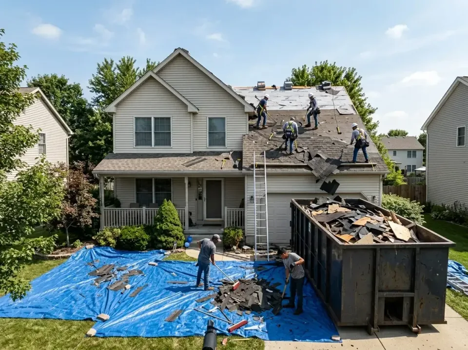 roof-replacement-debris-remova-004 — frequently asked questions, Cheapest Dumpster Rentals in Brook Highland, AL